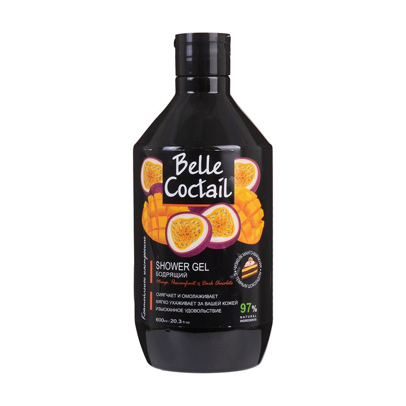 Гель для душа, Belle Coctail, 600 мл, в ассортименте