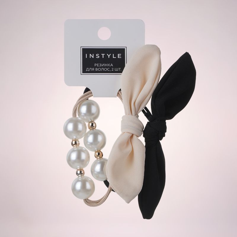Резинка для волос, INSTYLE, 2 шт., в ассортименте