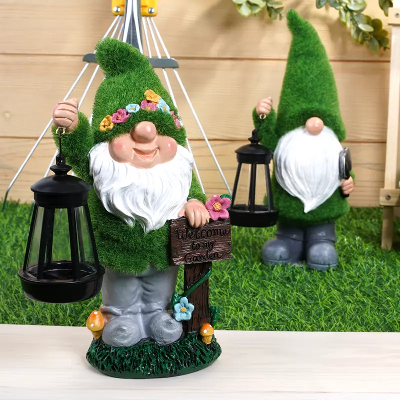 Декорация садовая "Гномик", GreenArt, в ассортименте