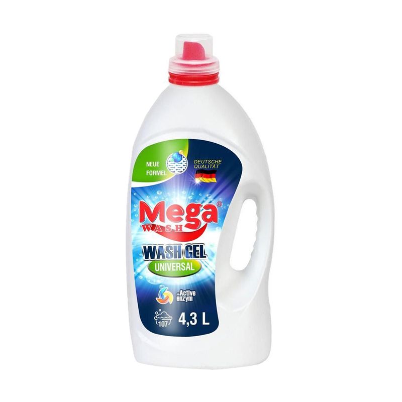 Гель для стирки, Mega, 4,3 л