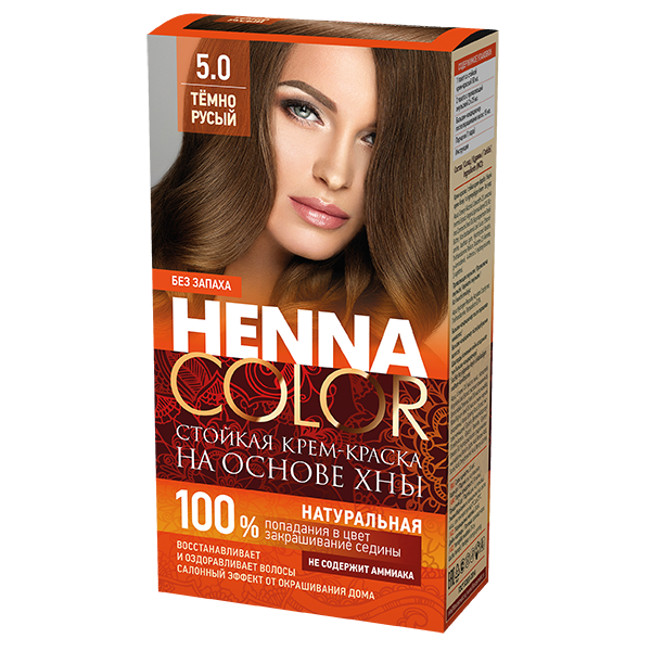 Крем-краска для волос "Henna Color", 115 мл