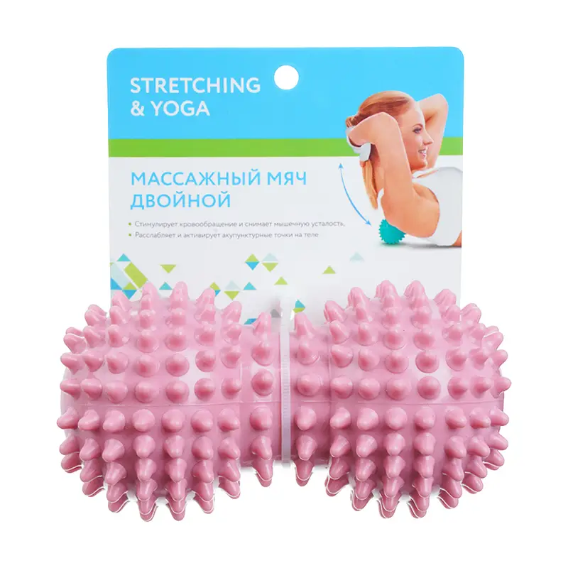 Мячик массажный двойной, Relax Line, в ассортименте