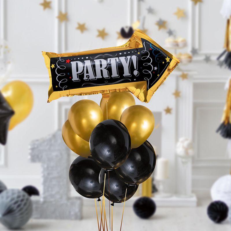 Декорация из воздушных шаров, Party, 9 шт., в ассортименте