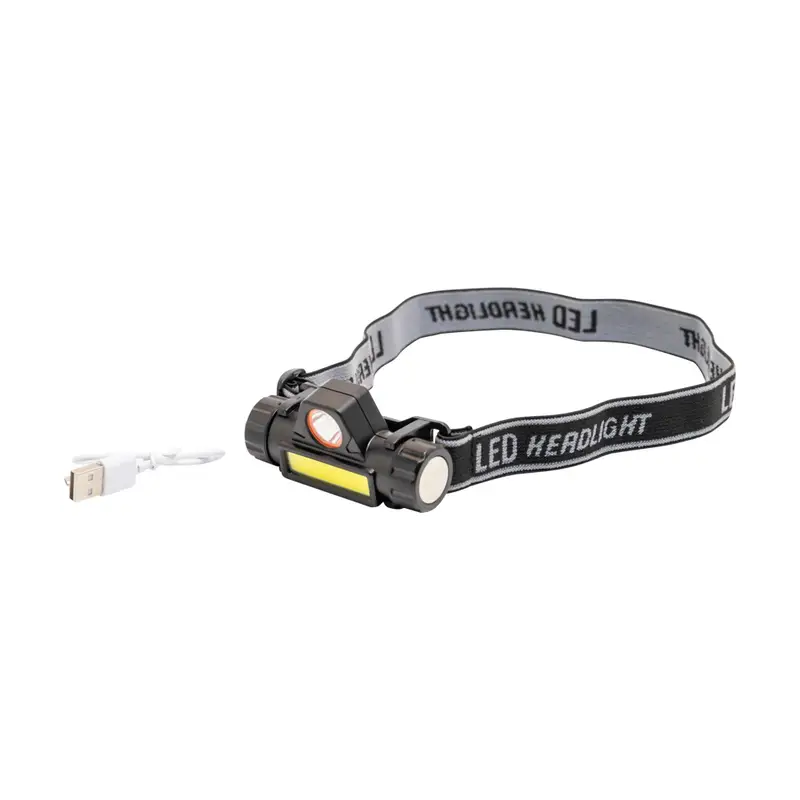 Налобный аккумуляторный фонарь с кабелем USB, FLARX
