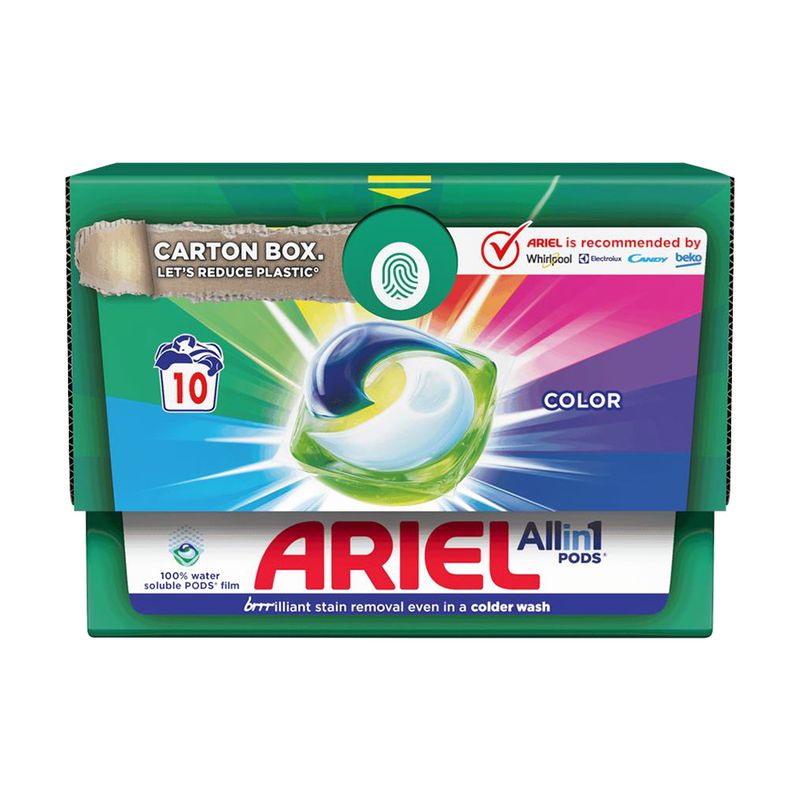 Капсулы для стирки, Ariel, 10 шт.