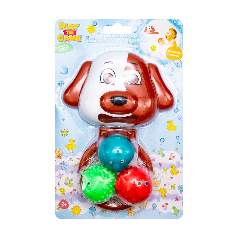 Игровой набор "Баскетбол для ванной", Play the Game, в ассортименте