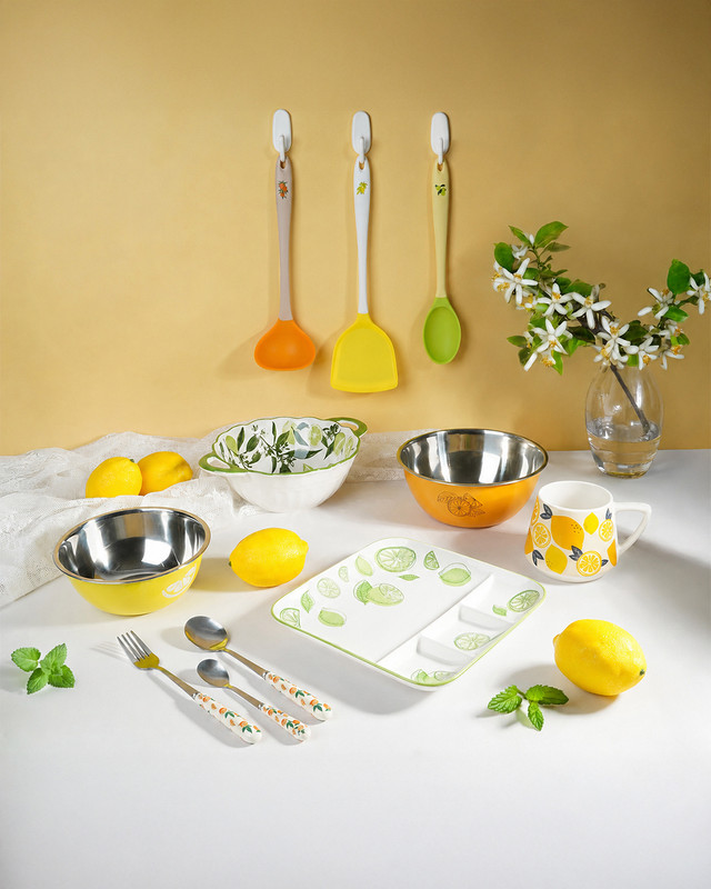 Салатник с крышкой, O'Kitchen, 890 мл, в ассортименте - купить в