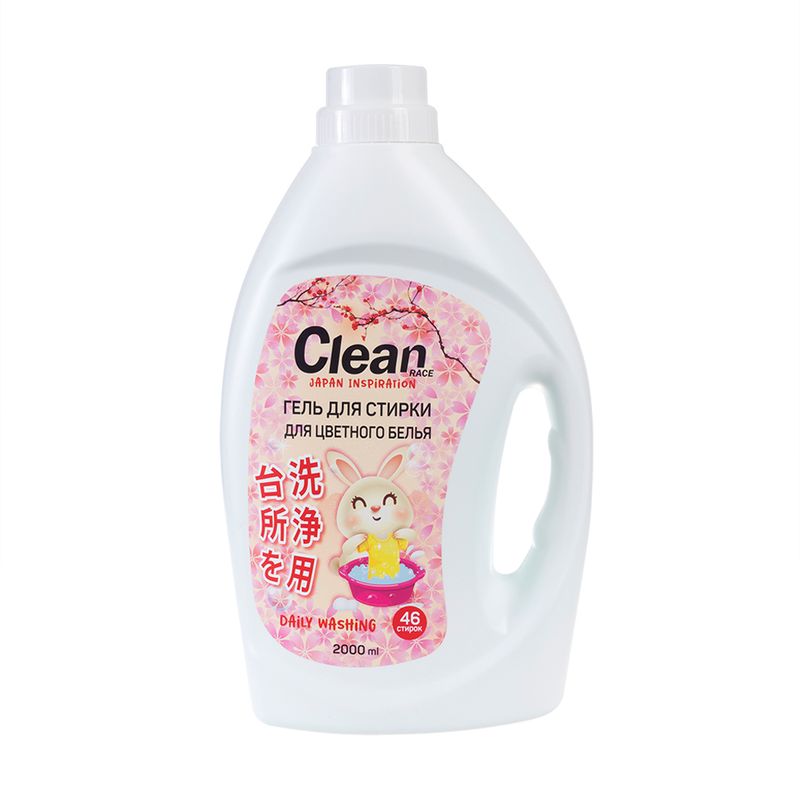 Гель для стирки, CLEAN RACE, 2 л