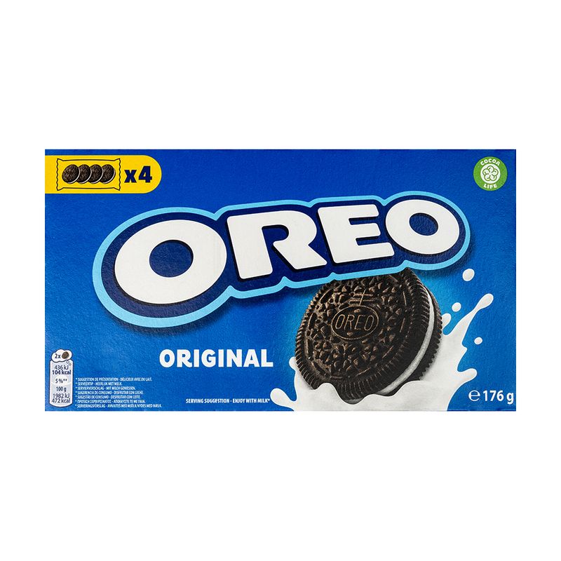 Печенье Oreo с ванильной начинкой, 176 г