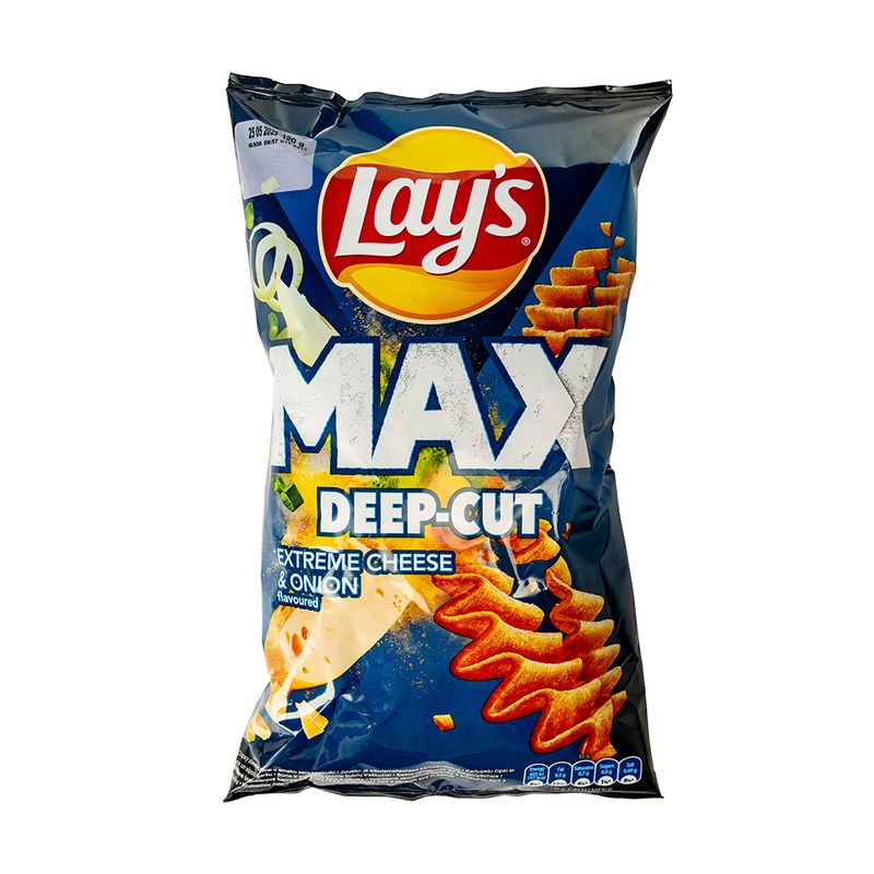 Чипсы, Lay's Max, 120 г, в ассортименте