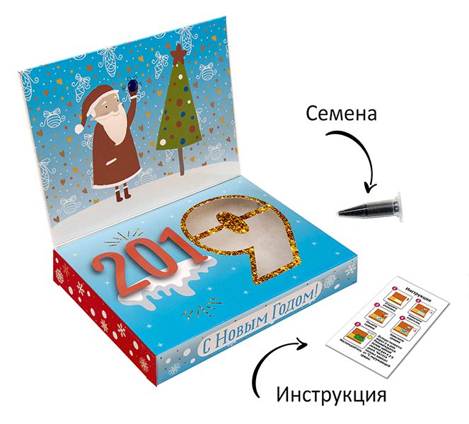 Набор для выращивания растений «Вырасти меня»