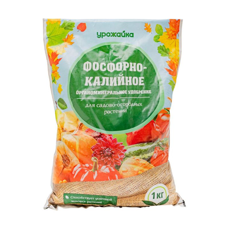 Органоминеральное удобрение "Фосфорно-калийное", Урожайка, 1 кг