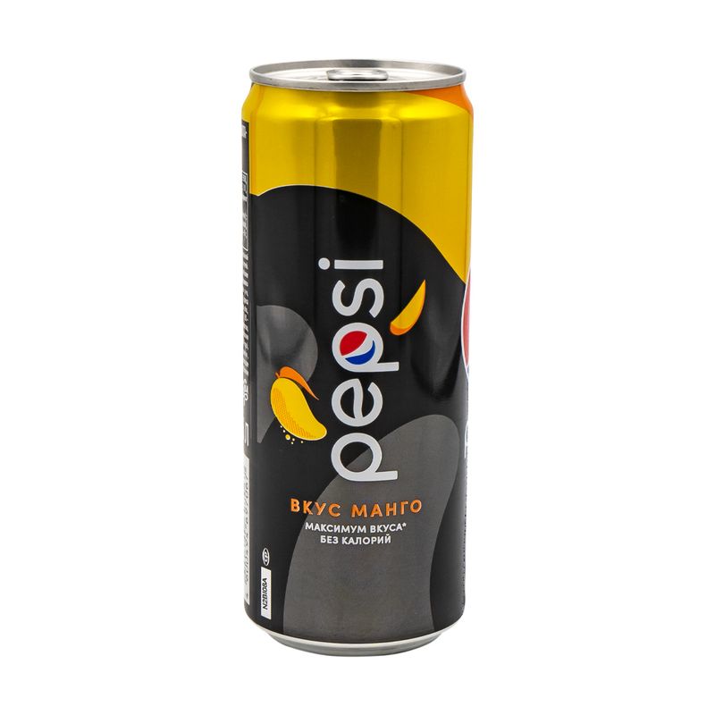 Напиток "Pepsi Mango", сильногазированный, 0,33 л, б/а
