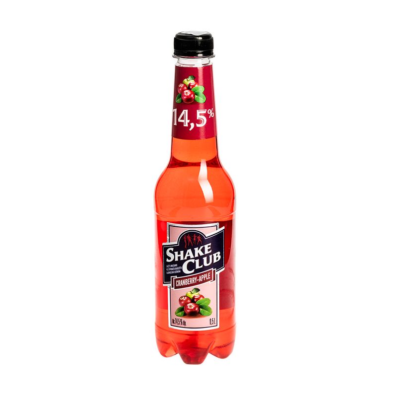 Gāz.alk.kokt.SHAKE CLUB 0.5L 14.5% sort