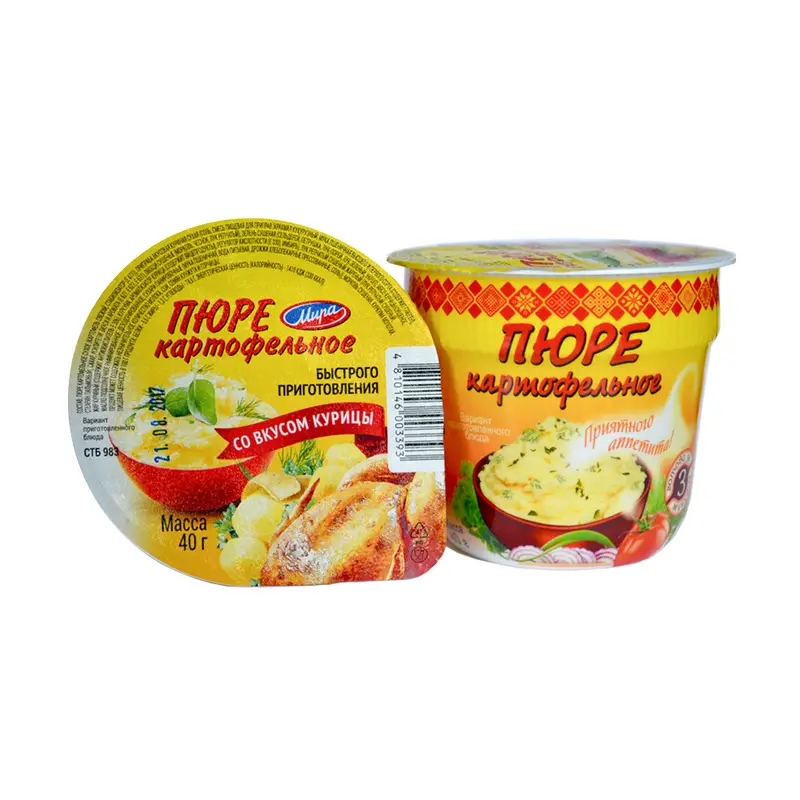 Пюре картофельное быстрого приготовления, Мира, 40 г, в ассортименте