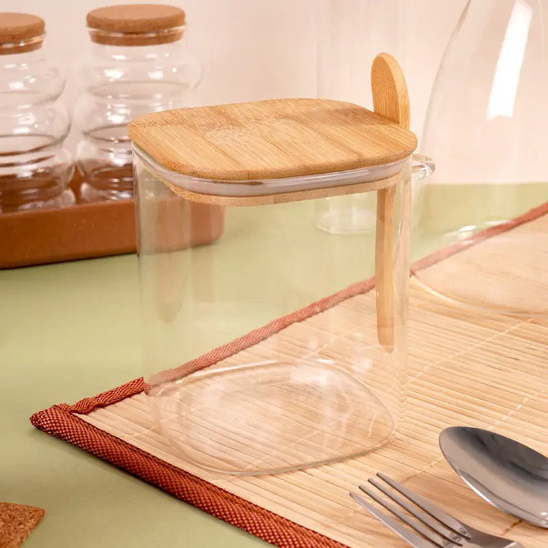 Банка с ложкой, O`Kitchen, 900 мл