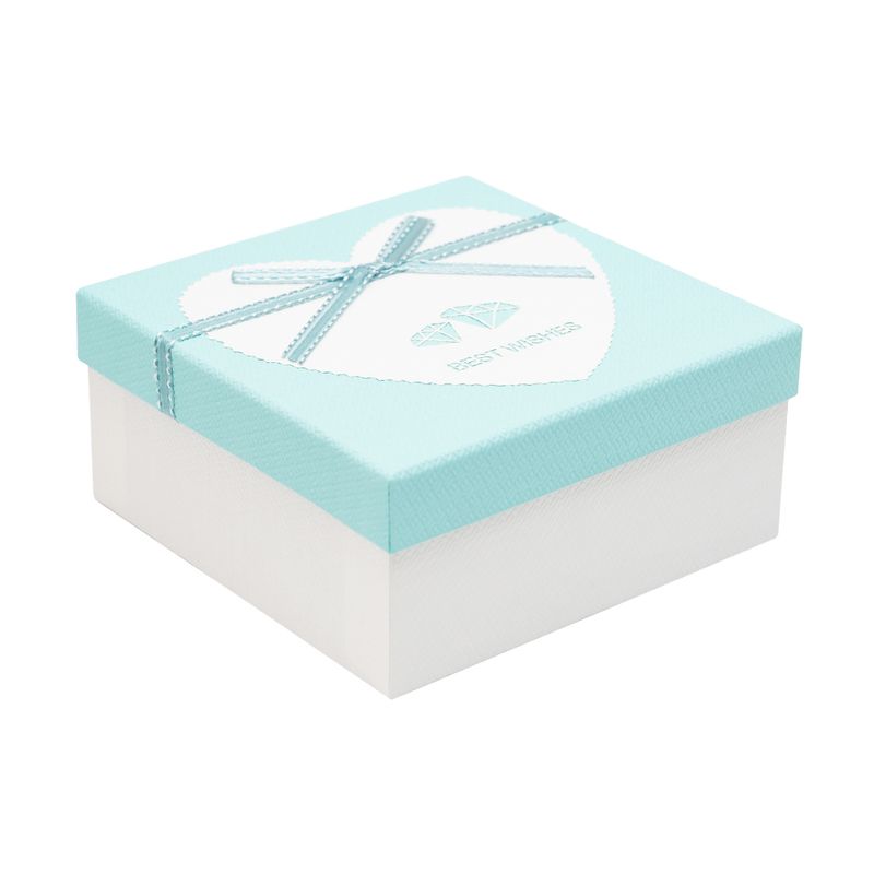 Коробка подарочная, With Love, 15х15х7 см, в ассортименте