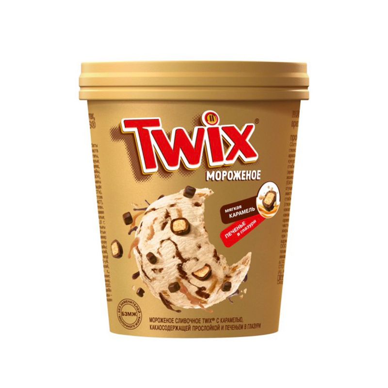 Мороженое TWIX ведро 265г БЗМЖ