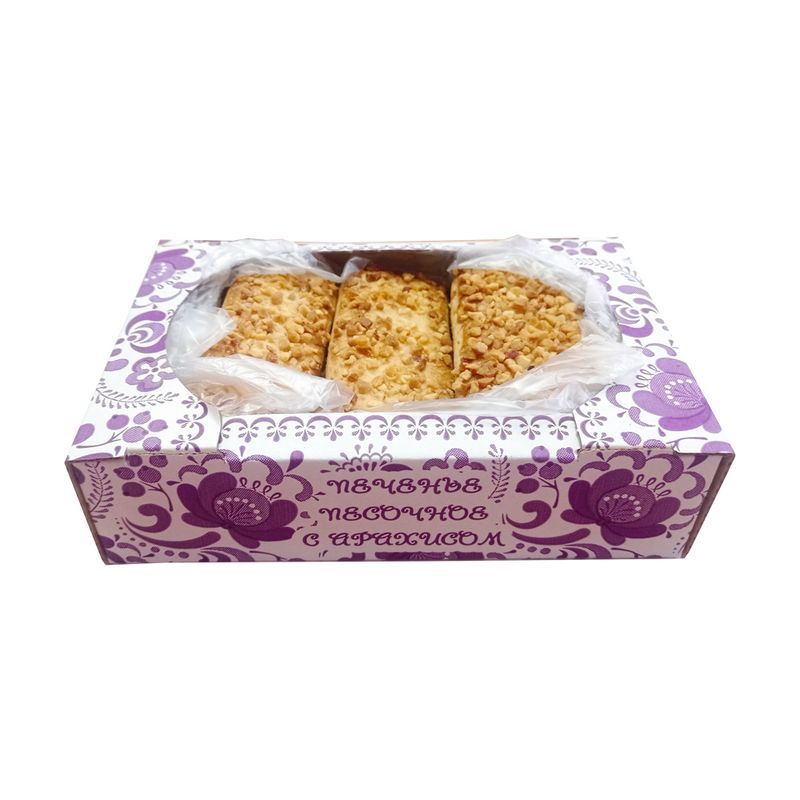 Печенье песочное с арахисом, 280 г
