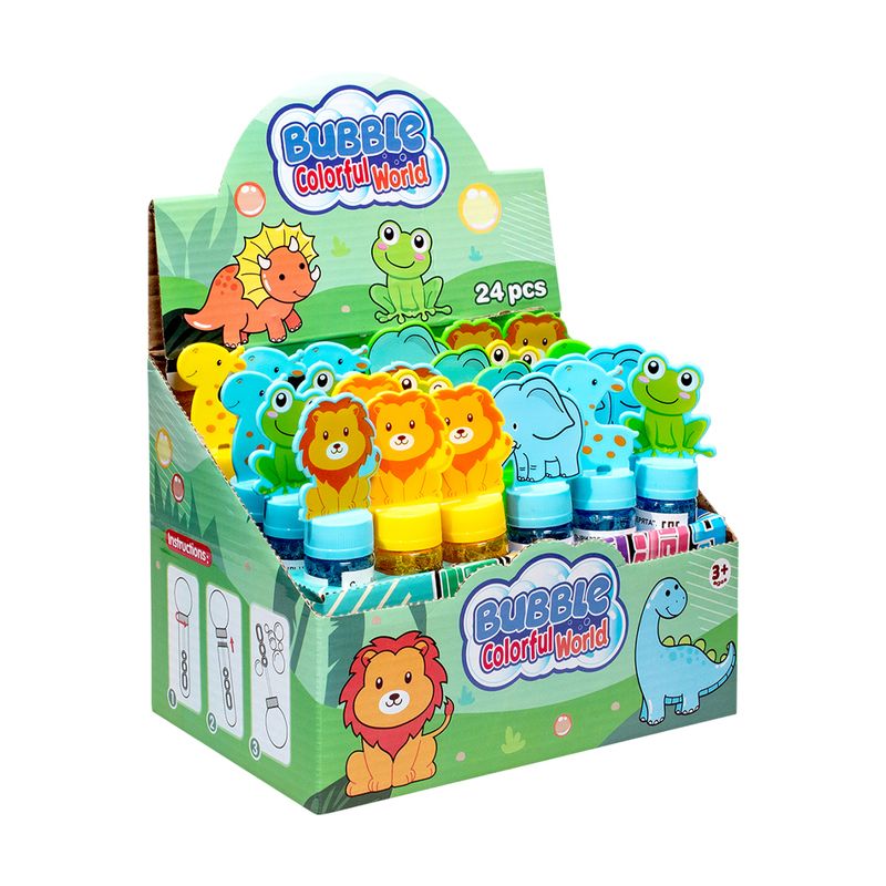 Мыльные пузыри "Зверята", MAYA TOYS, 30 мл, в ассортименте