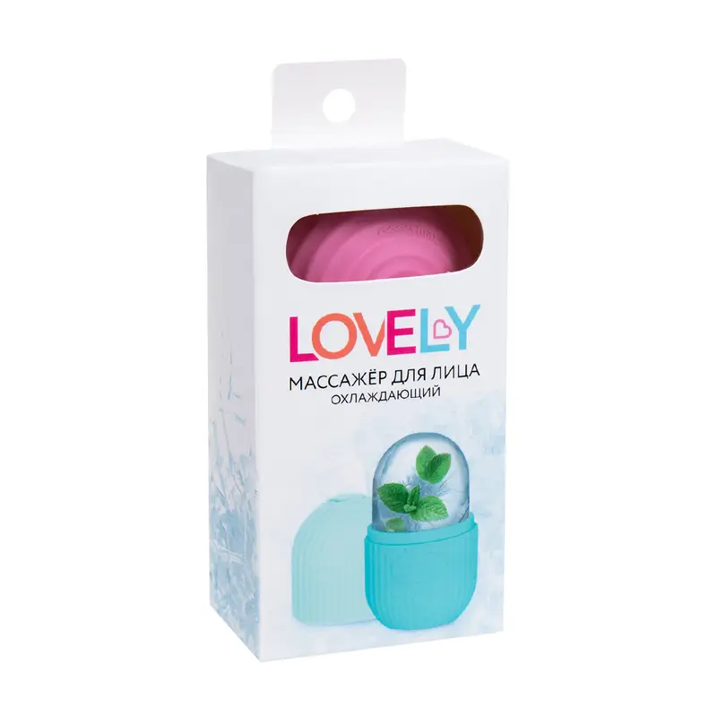 Массажёр для лица охлаждающий, Lovely, в ассортименте
