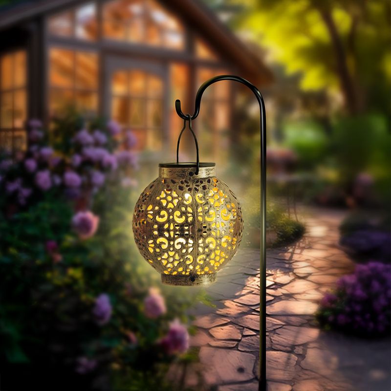 Светильник садовый на солнечной батарее "Шар", GreenArt, в ассортименте