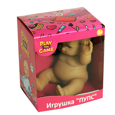 Игрушка Пупс,  12 см