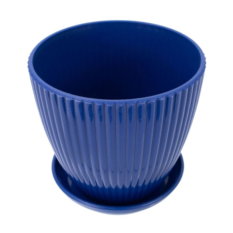 Горшок пластиковый для цветов 11*11*10cm