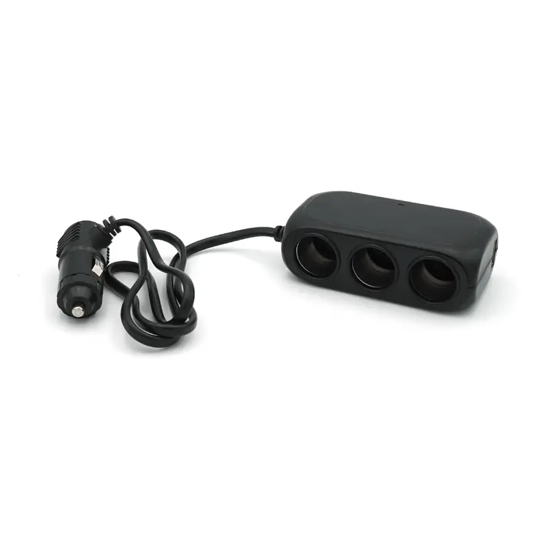 Разветвитель прикуривателя на 3 гнезда и 2 USB