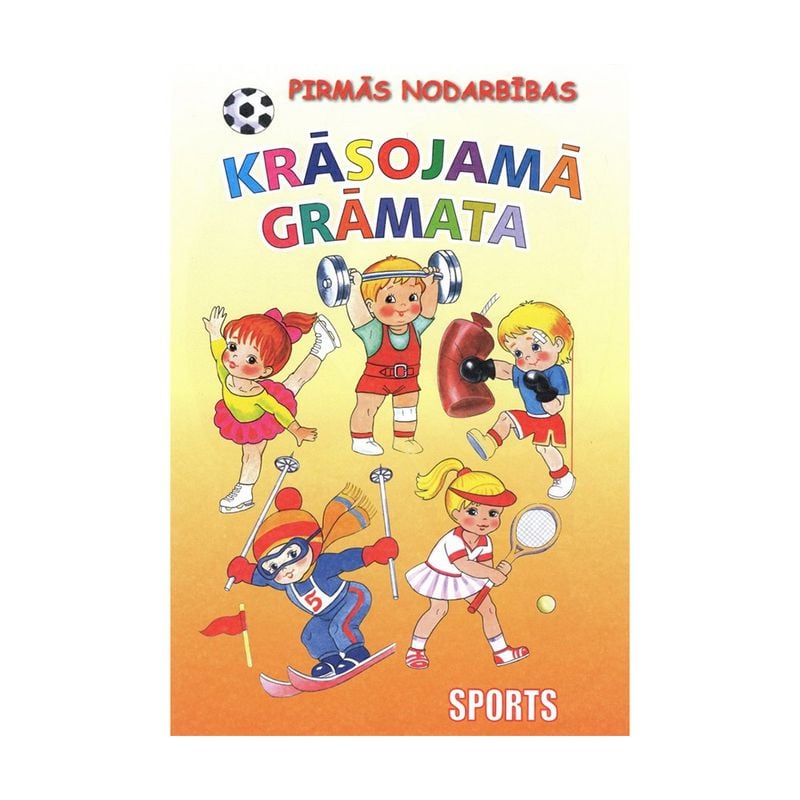 Книжка-раскраска "Первые уроки", в ассортименте
