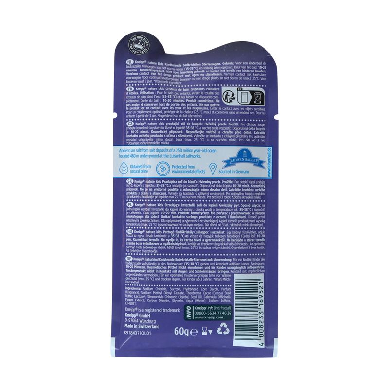 Детские Кристаллы для ванны Kneipp, 100 г