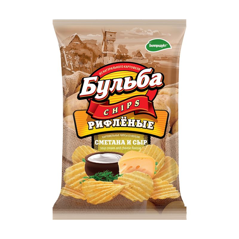 Чипсы картофельные "Бульба chips", 75 г, в ассортименте