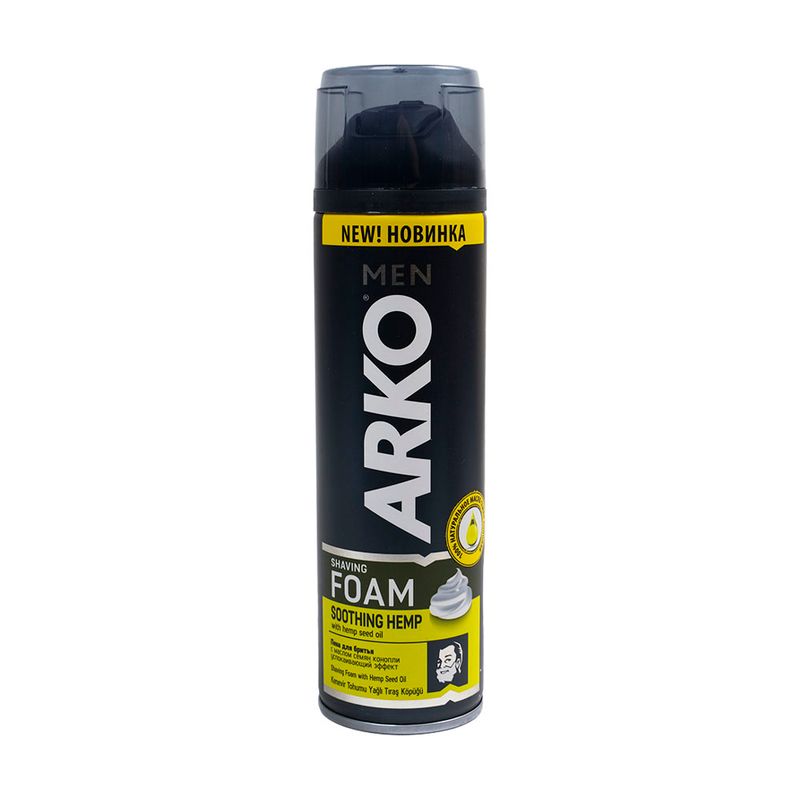 Пена для бритья, ARKO, для мужчин, 200 мл