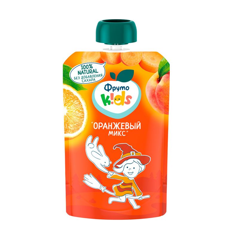 Пюре для детского питания, ФрутоKids, 90 г, в ассортименте