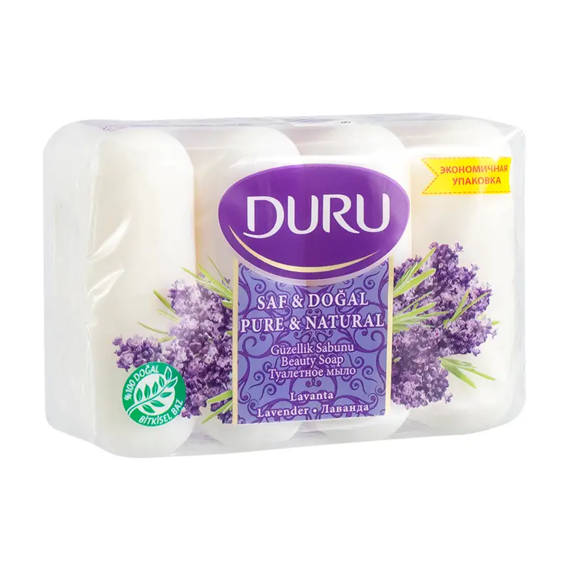 Туалетное мыло, Duru, 4х85 г, в ассортименте