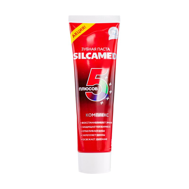 Зубная паста "5+", SILCAmed, 100 г