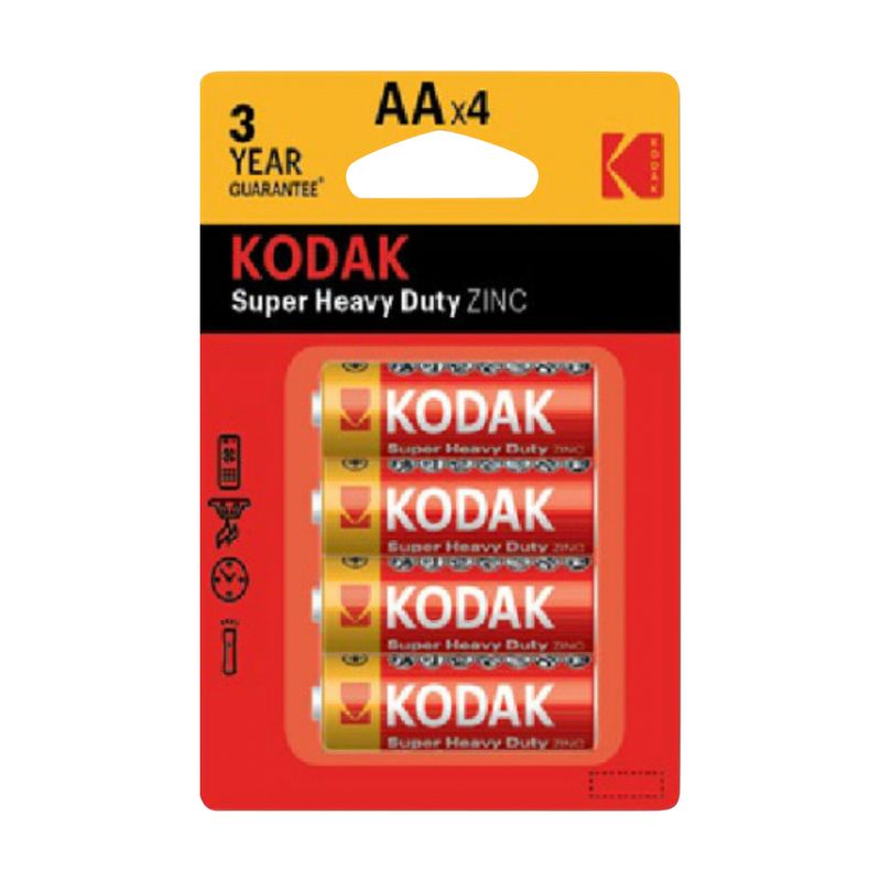 Батарейки, Kodak, АА, 4 шт.