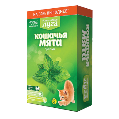 Кошачья мята "Альпийские луга" сушенная, 20 г