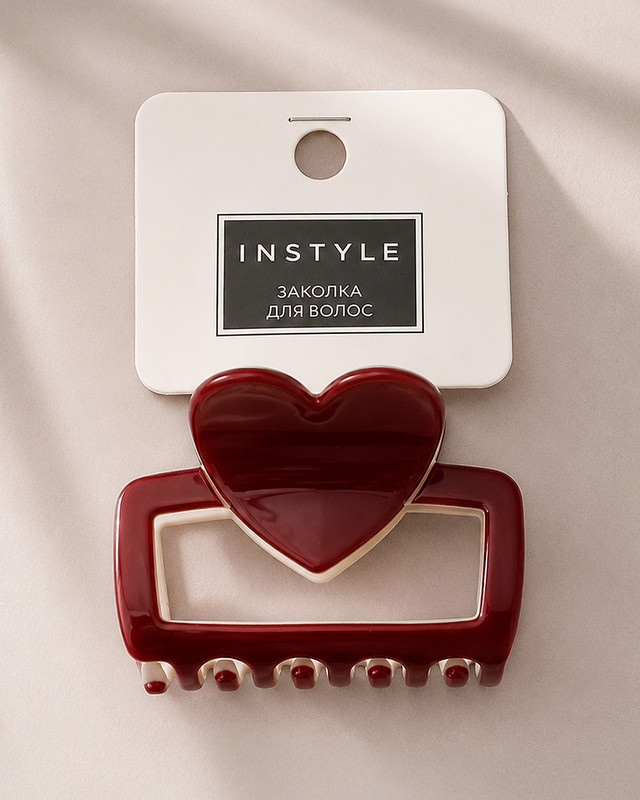 Заколка для волос, INSTYLE, в ассортименте - купить в интернет