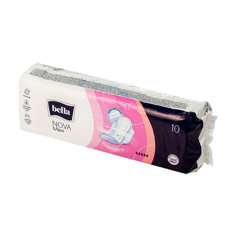 Гигиенические пакеты BELLA Nova Maxi, 10 шт.