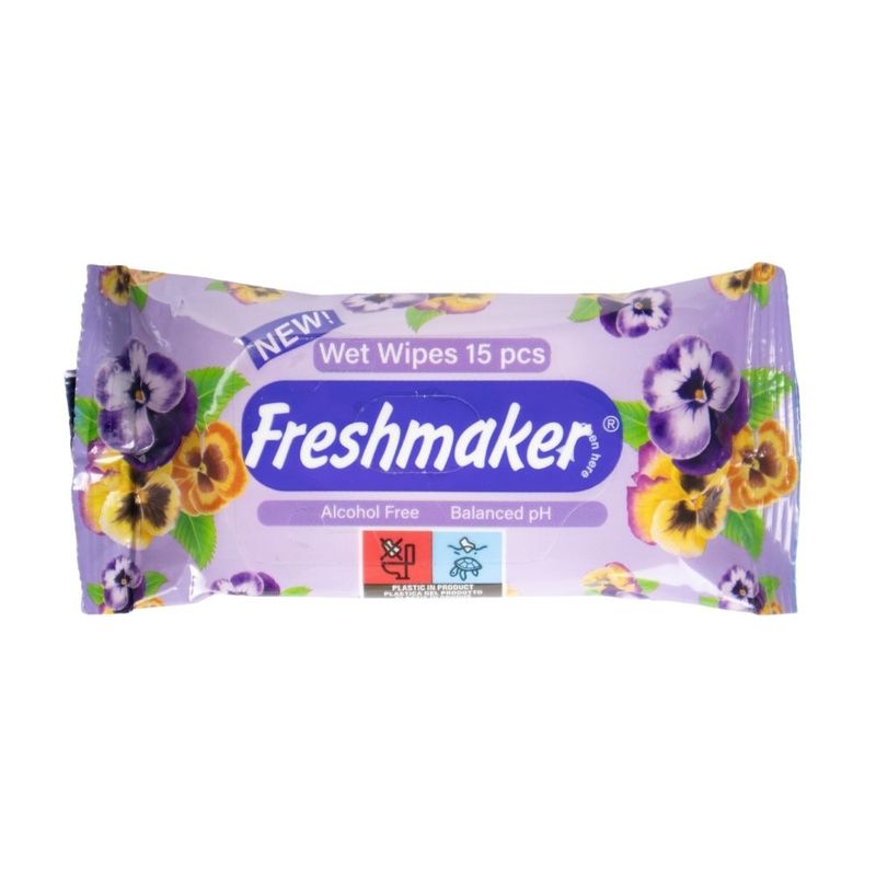 Влажные салфетки Freshmaker 15 шт