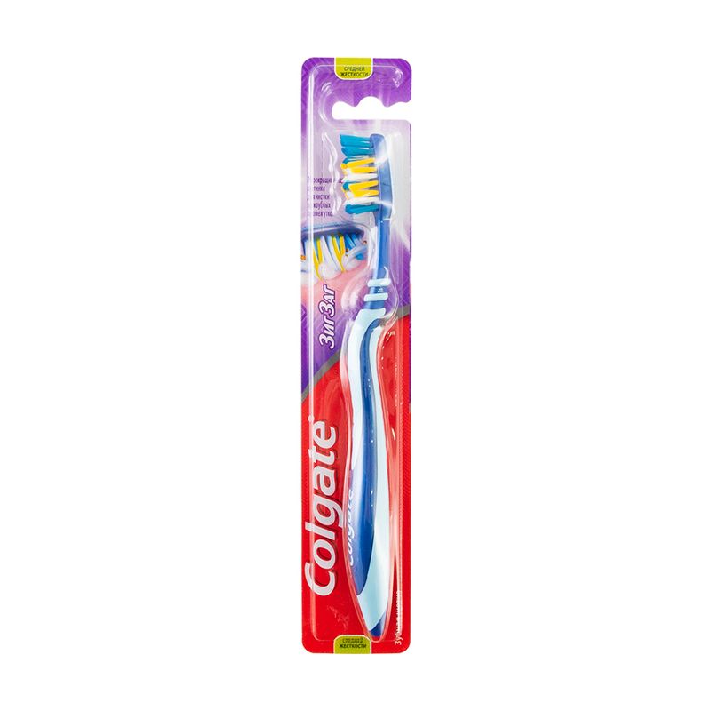 Зубная щетка "Зиг Заг", Colgate, в ассортименте