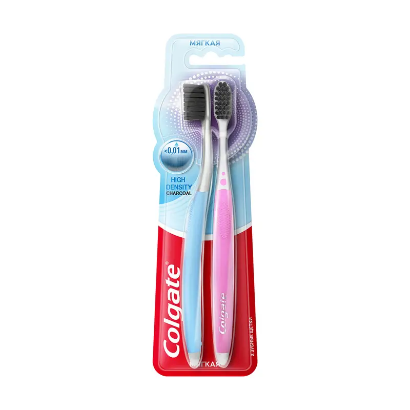 Зубная щетка, Colgate, 1+1 шт., в ассортименте