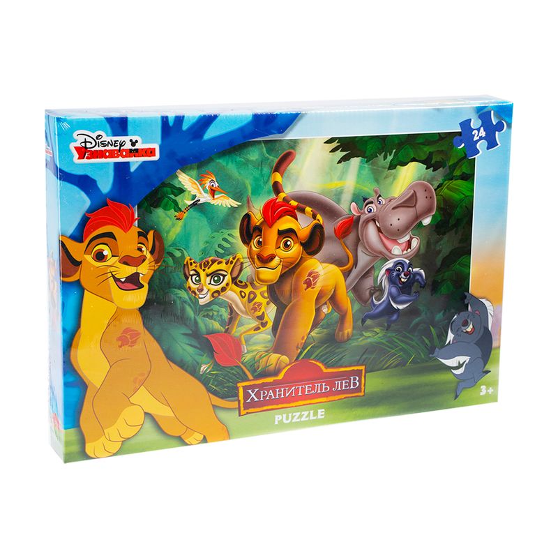 Пазлы, Disney, Hatber, 24 элемента, в ассортименте