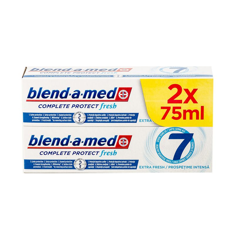 Зубная паста, Blend-a-med EXTRA FRESH, 2x75 мл