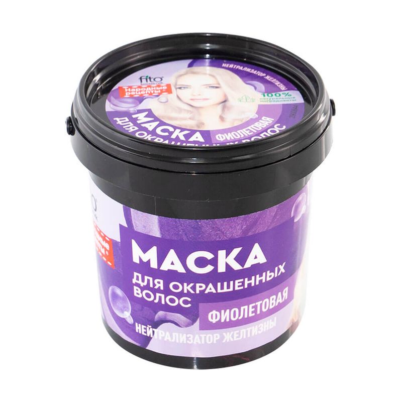 Маска для волос "Народные Рецепты", Fito cosmetic, 155 мл, в ассортименте