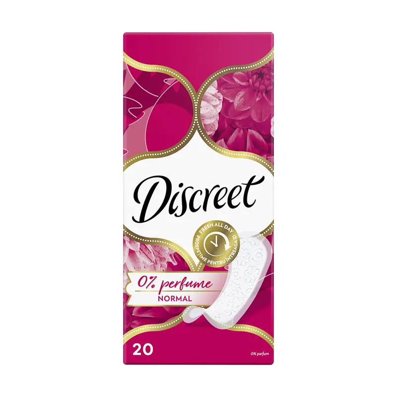 Ежедневные прокладки "Normal", Discreet, 20 шт.