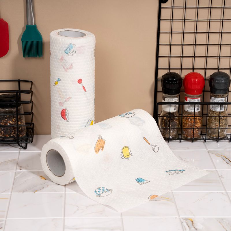 Тряпка для уборки, BonHome, 25х25 см, 50 шт., в ассортименте