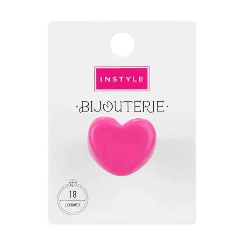 Кольцо, INSTYLE, 18 мм, в ассортименте
