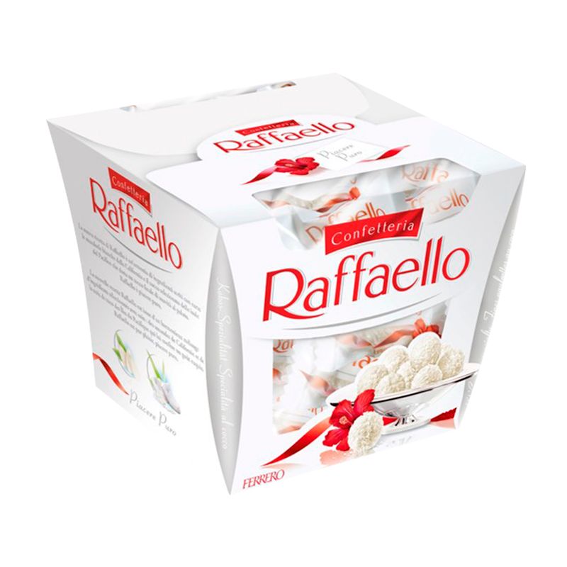Конфеты "Raffaello", FERRERO, с миндальным орехом, 150 г